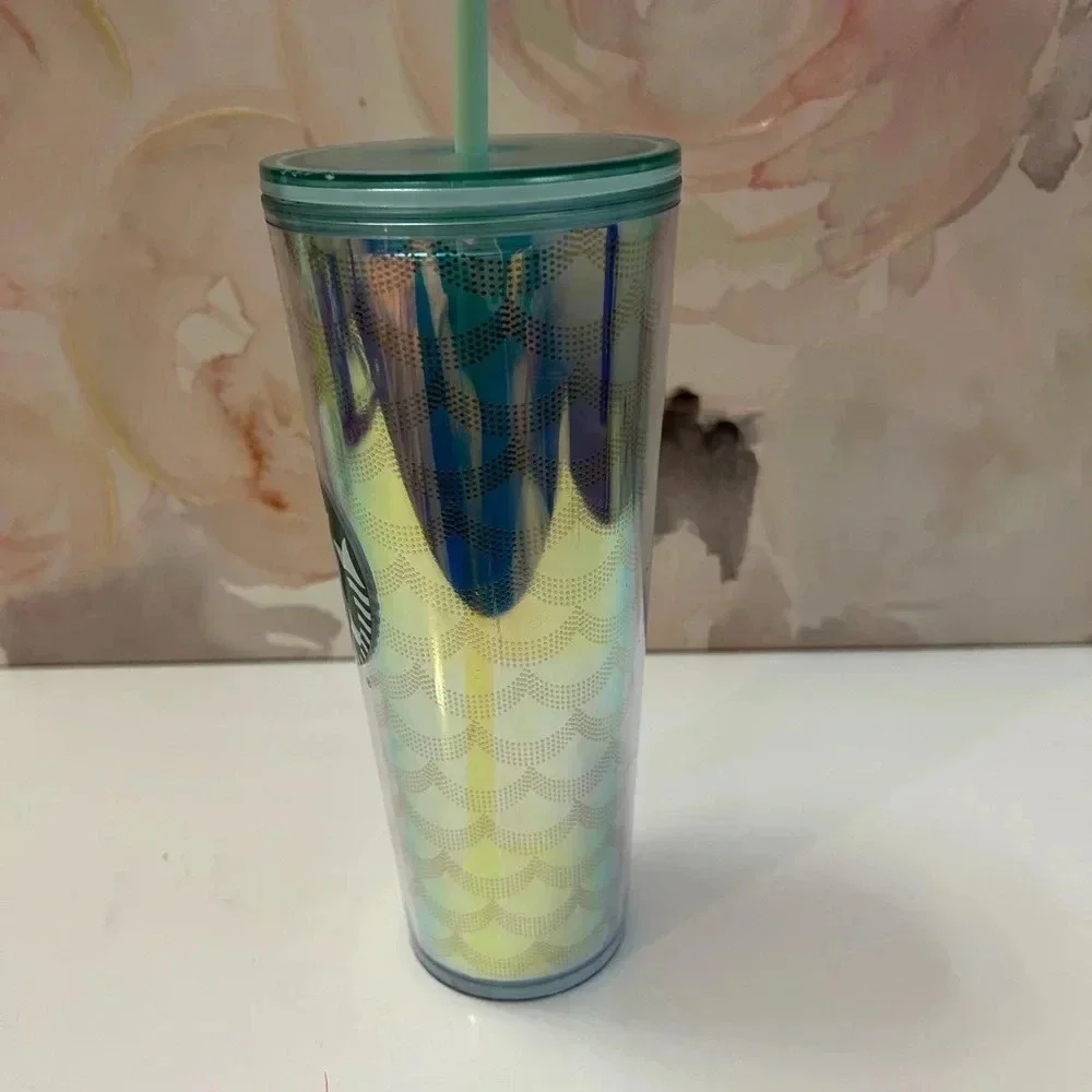 Starbucks Iridescent Mermaid Scales Siren 24oz Tumbler